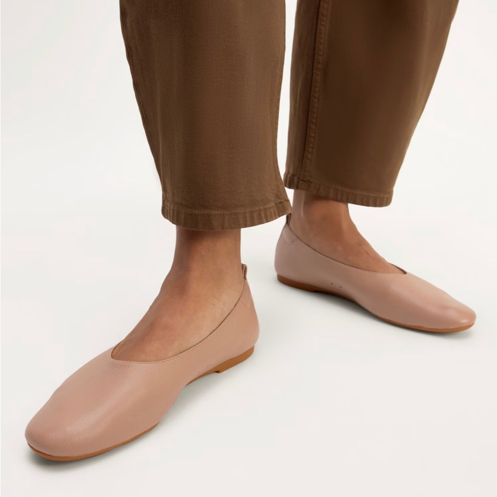 Everlane Day Glove Tan Flats for Women